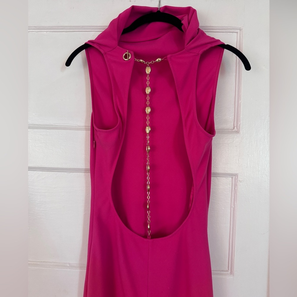 Staud Shannon Dress - Magenta XS - Picture 2 of 7